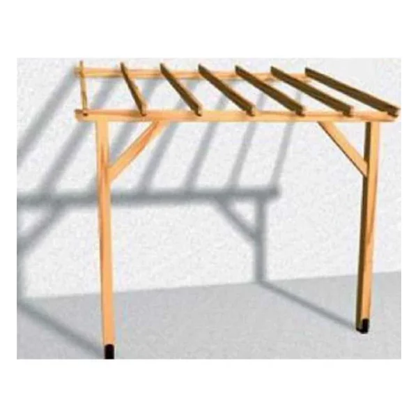 Pinoxi Ahşap Sundurma Çardak Gölgelik Bahçe Pergola Tente - Görsel 4