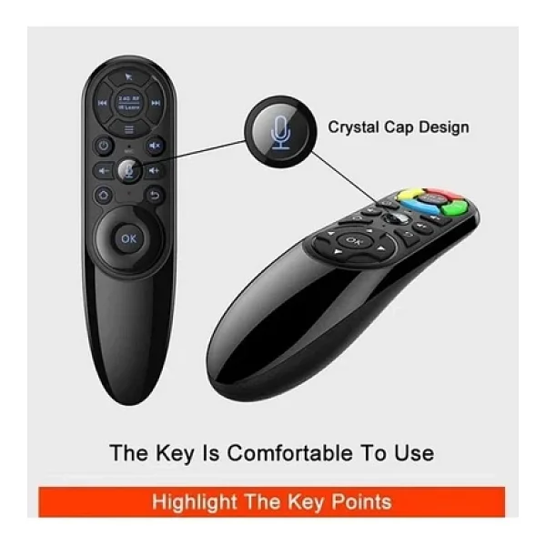 Android Akıllı Uzaktan Kumanda Q9-Air Mouse-Mikrofonlu - Görsel 2