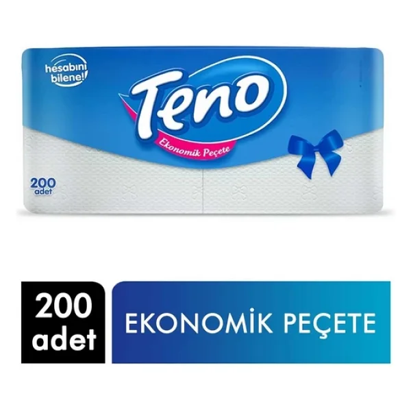Teno 200'lü Kağıt Peçete - Görsel 3