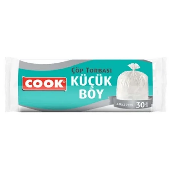 Cook Küçük Boy Çöp Poşeti 30'lu - Görsel 6