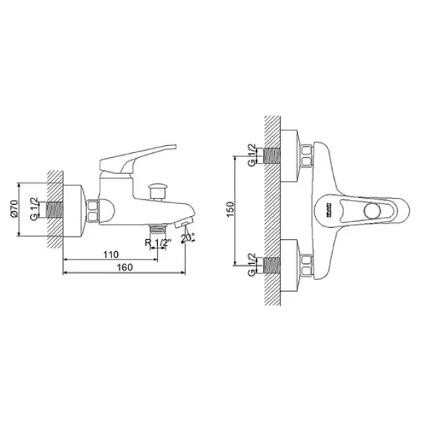 Newarc Smart 142511 Banyo Bataryası - Görsel 6