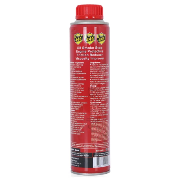 444 800 Ml Yağ Ve Duman Kesici Motor Yağı Katkısı - Görsel 6