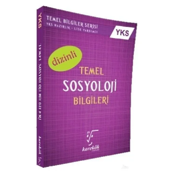 Karekök Yayınları Temel Sosyoloji Bilgileri (Dizinli) - Görsel 4