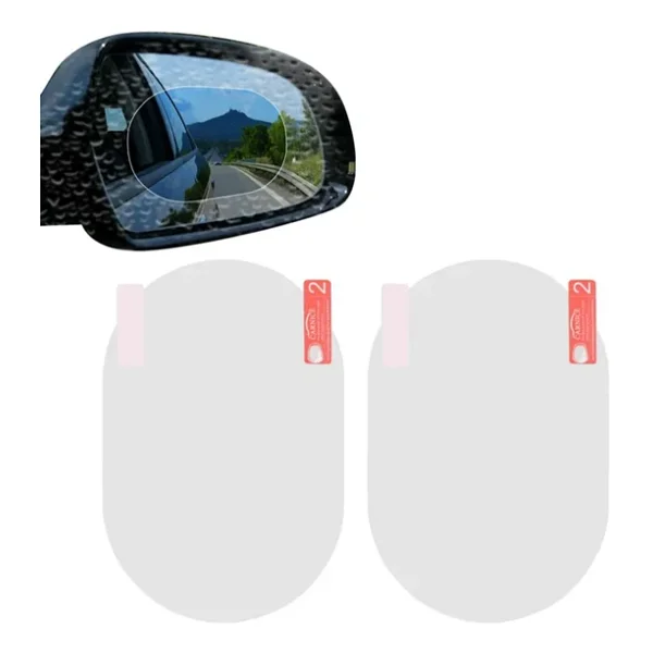 Ayna Yağmur Kaydırıcı Film 14,5 Cmx10cm Oval / Cafı214 - Görsel 4