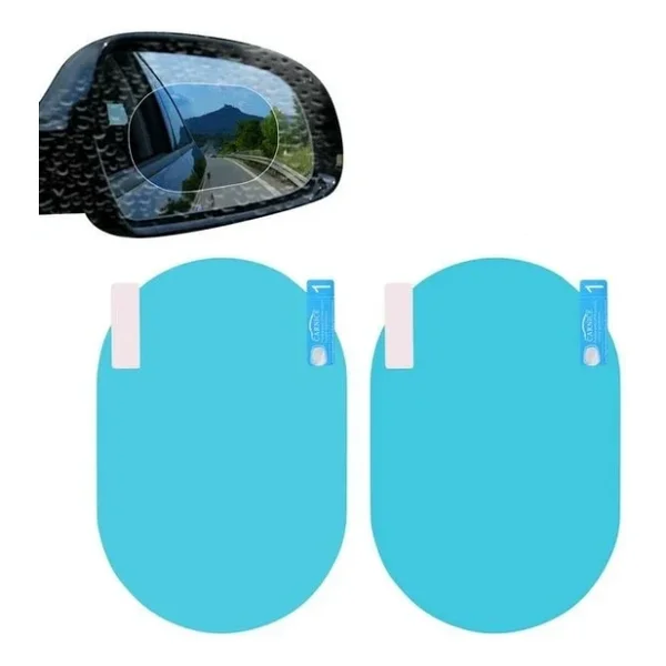 Ayna Yağmur Kaydırıcı Film 14,5 Cmx10cm Oval / Cafı214 - Görsel 3