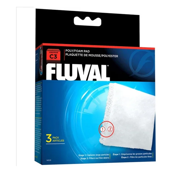 Fluval C3 Filtre Süngeri (3 Lü) - Görsel 4