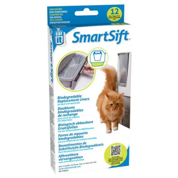 Catit Smartsift 12'li Yedek Atık Torbası - Görsel 3