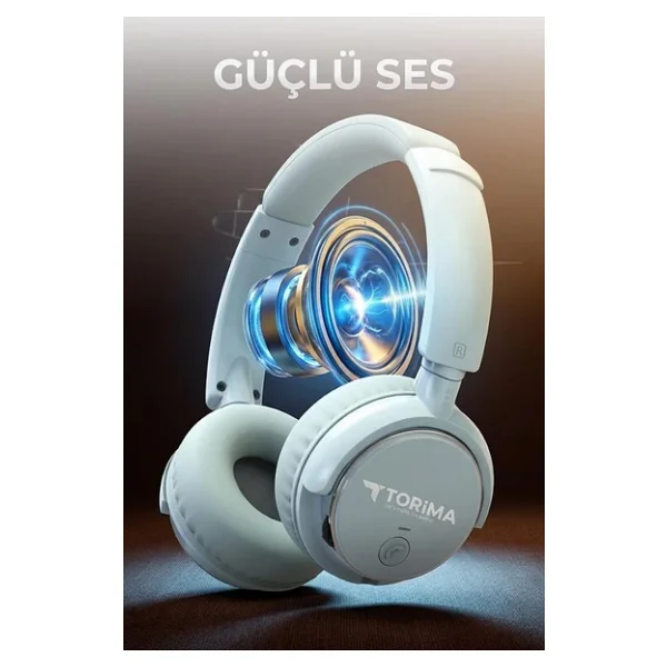 Torima HD-20 Kulak Üstü Bluetooth Kulaklık - Görsel 6