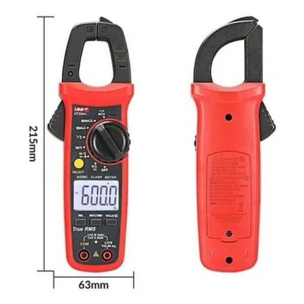 Uni-T Ut 204 Ac/Dc Pens Ampermetre - Görsel 8