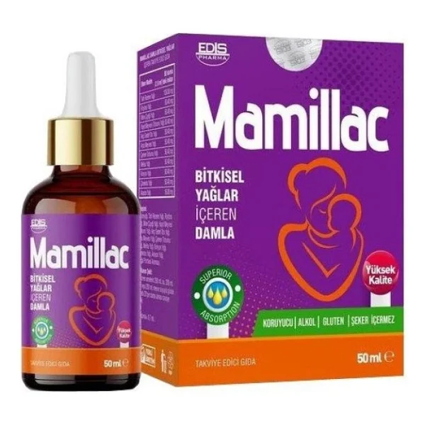Mamillac Süt Arttırıcı Damla 50 Ml - Görsel 3