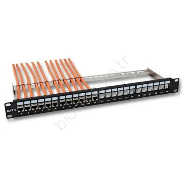 Uranium Pp-Ub24-3824l Cat6 24 Port - Görsel 3