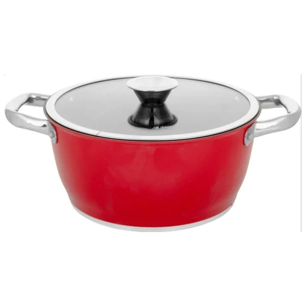 Aryıldız Trendy Induction Prestige Kırmızı 20x10 Cm Tencere - Görsel 4