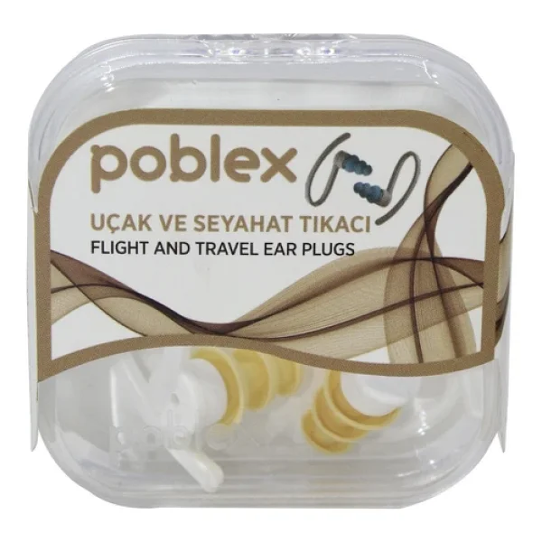 Poblex Uçak Ve Seyahat Kulak Tıkacı - Görsel 5