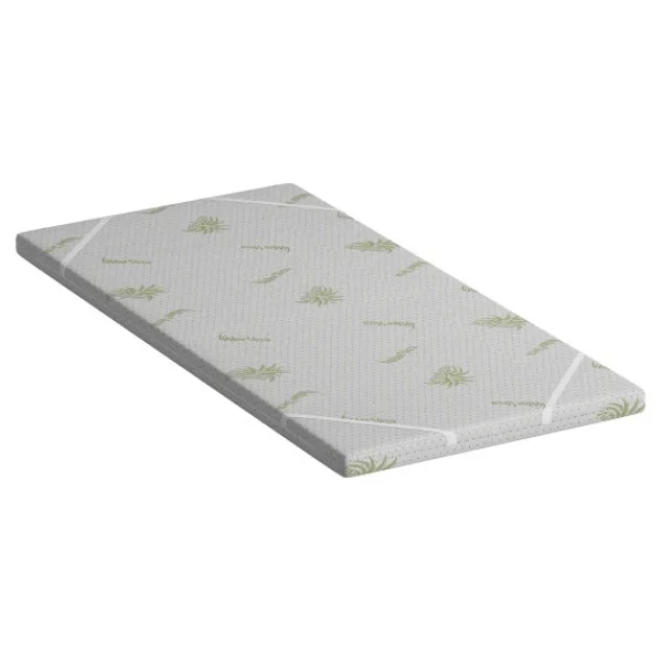 Mobpazar Yatak Pedi, Kuş Tüy Süngerli, Full Ortopedik Aloevera Yatak Pedi, 100x190 Cm - Görsel 2
