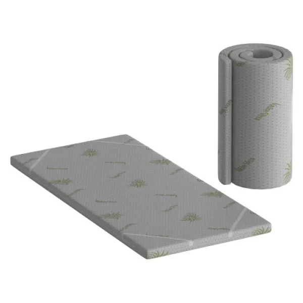 Mobpazar Yatak Pedi, Kuş Tüy Süngerli, Full Ortopedik Aloevera Yatak Pedi, 100x190 Cm - Görsel 5