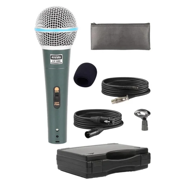 Lastvoice Lv-680 Profesyonel Dinamik El Mikrofonu - Görsel 7