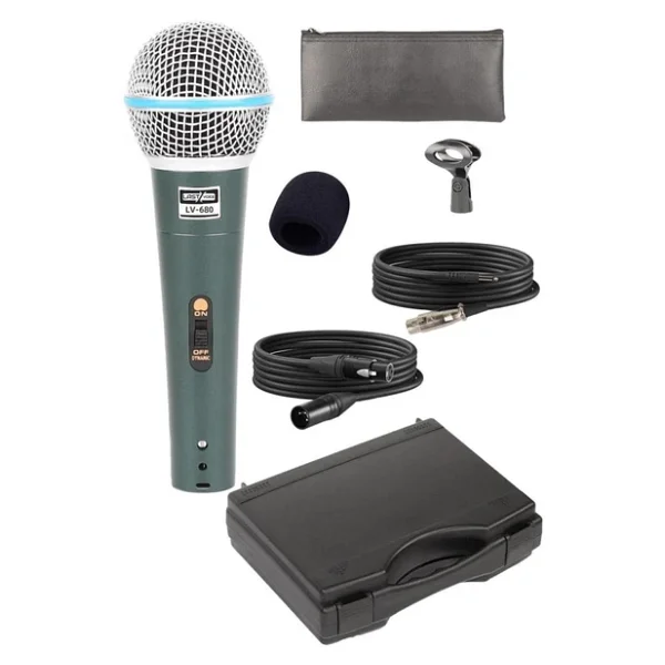 Lastvoice Lv-680 Profesyonel Dinamik El Mikrofonu - Görsel 4
