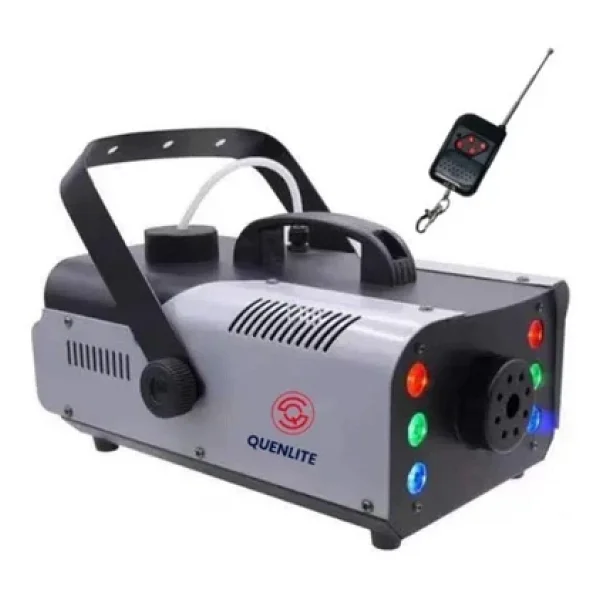 Quenlite Ql-1200rgb 1200 W LED Işıklı Ve Uzaktan Kumandalı Sis Makinesi - Görsel 4