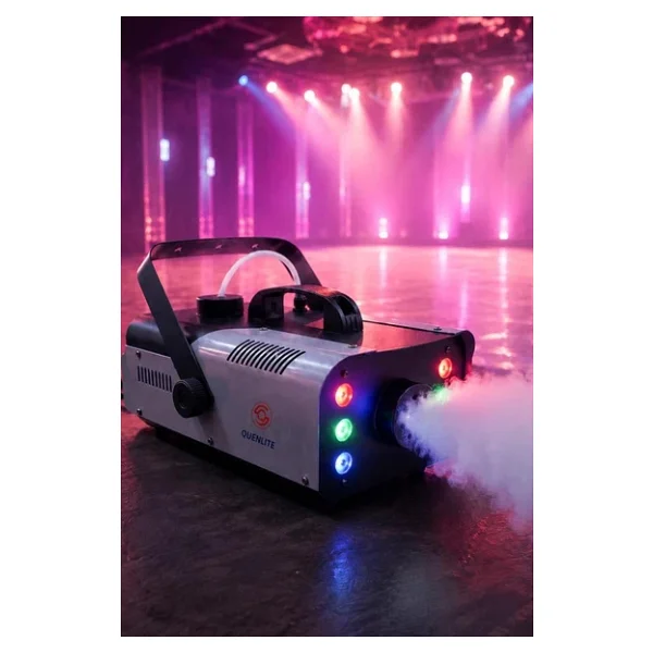 Quenlite Ql-1200rgb 1200 W LED Işıklı Ve Uzaktan Kumandalı Sis Makinesi - Görsel 3