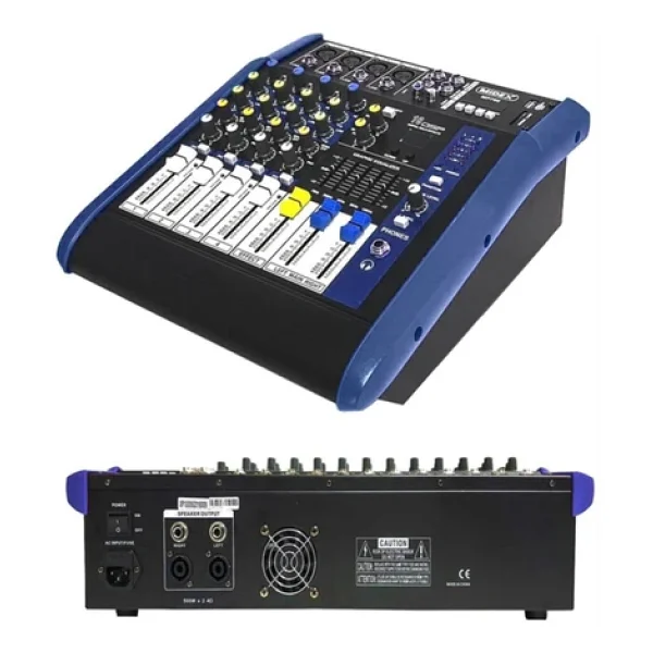 Midex Mp-700 2x350 W 4 Kanal Power Mikser - Görsel 7