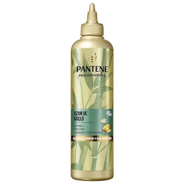 Pantene Uzun Ve Güçlü Bambu + Protein Şekillendirici 270 Ml Durulanmayan Saç Kremi - Görsel 4