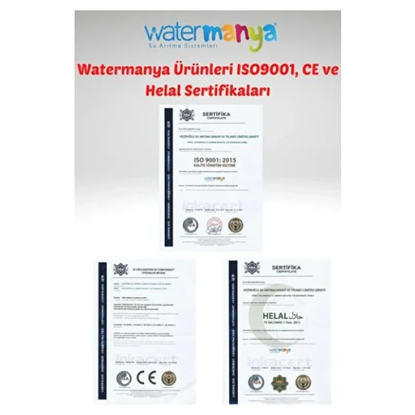 Su Arıtma Quick (Geçmeli) Shut Off Valf 1/4'' - Dört Yollu Vana - Görsel 5