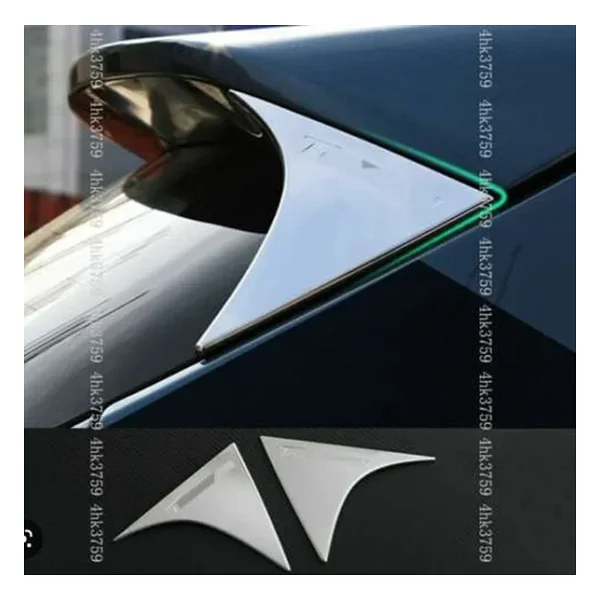 Hyundai Tucson Uyumlu 2015 2020 Spoiler Kaplama Krom Parça - Görsel 3