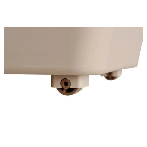 Motek Patateslik Soğanlık Tekerlekli Organizer Çok Amaçlı Saklama Kutusu 1x33 Lt Açık Kahve+Krem - Görsel 6