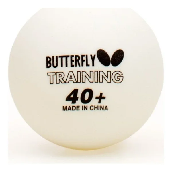 Butterfly 85140 Training 40+ 6'lı Beyaz Masa Tenisi Topu - Görsel 3
