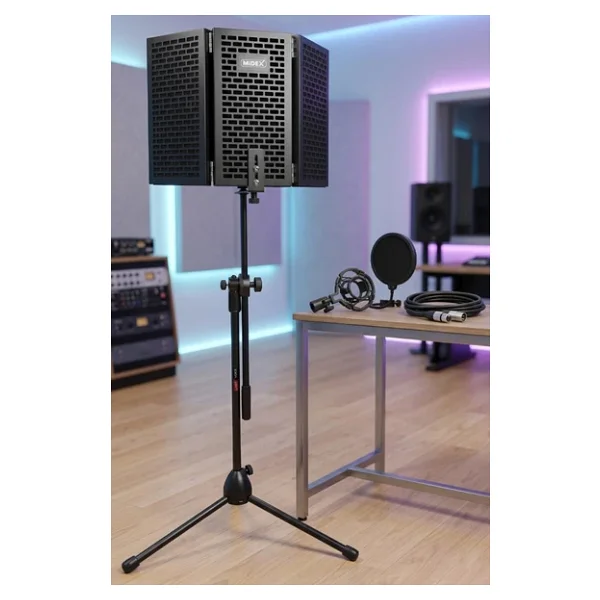 Lastvoice Pf-30x Mikrofon Standı Yalıtım Paneli Xlr Kablo Pop Filter - Görsel 3