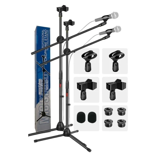 Lastvoice Ms06x 2li Set Akrobat Mikrofon Standı Sehpası - Görsel 4