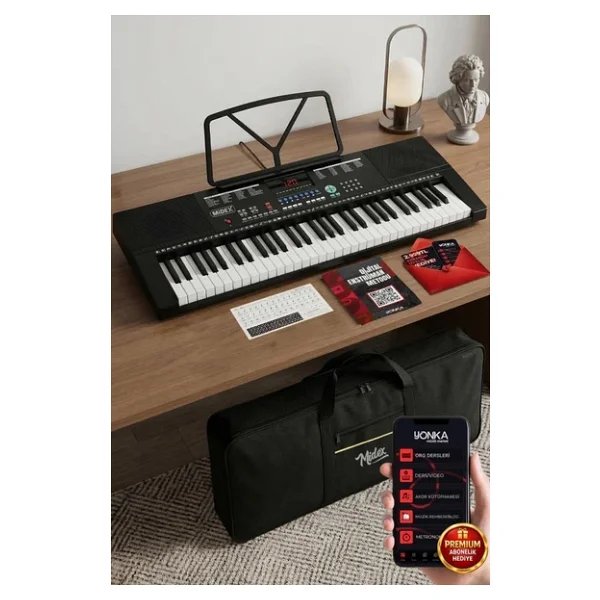 Midex Ps-2500 LED Ekran 61 Tuşlu Org - Görsel 3
