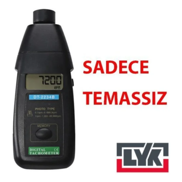 Loyka Lyk-2234b Temassız Takometre - Görsel 5