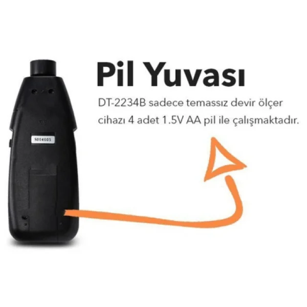 Loyka Lyk-2234b Temassız Takometre - Görsel 8