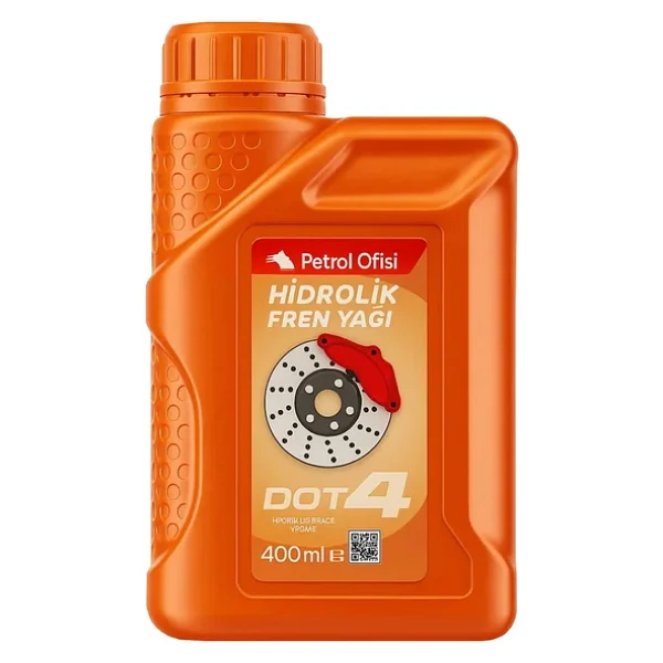 Petrol Ofisi Dot 4 Hidrolik Fren Yağı 400 Ml - Görsel 2
