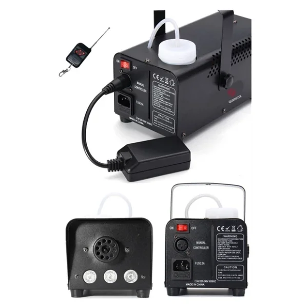 Quenlite Ql-700rgb 700 W LED Işıklı Ve Uzaktan Kumandalı Sis Makinesi - Görsel 6