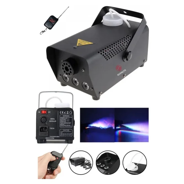 Quenlite Ql-700rgb 700 W LED Işıklı Ve Uzaktan Kumandalı Sis Makinesi - Görsel 7