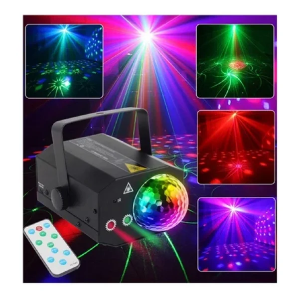 Quenlite Qd-16 RGB 16 Çeşit Desen Sahne LED Ve Lazer Işık - Görsel 3