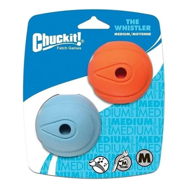 Chuckit! The Whistler 2'li Köpek Oyun Topu (Orta Boy) - Görsel 3