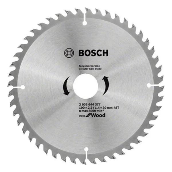 Bosch 2608644377 190x30 Mm 48 Diş Ahşap Daire Testere Bıçağı - Görsel 3