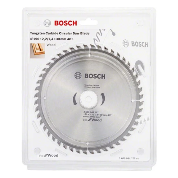 Bosch 2608644377 190x30 Mm 48 Diş Ahşap Daire Testere Bıçağı - Görsel 4