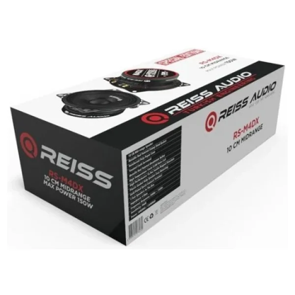 Reiss Audio Rs-M4dx 150 W 10 Cm Midrange Oto Hoparlör - Görsel 5