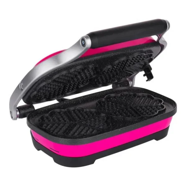 Aksu Vintage T62w Pembe Waffle Makinesi - Görsel 7