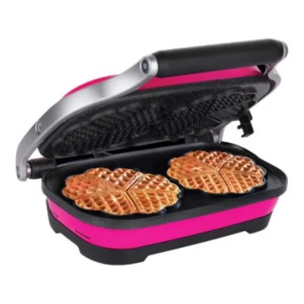 Aksu Vintage T62w Pembe Waffle Makinesi - Görsel 8