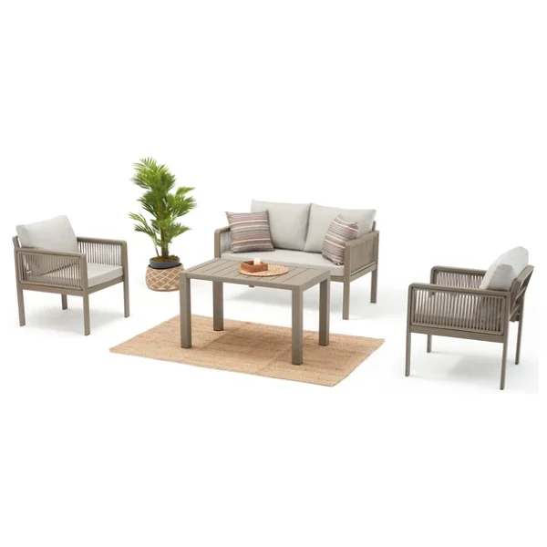 Erinöz Genova 2+1+1+Sehpa Bahçe & Balkon Takımı