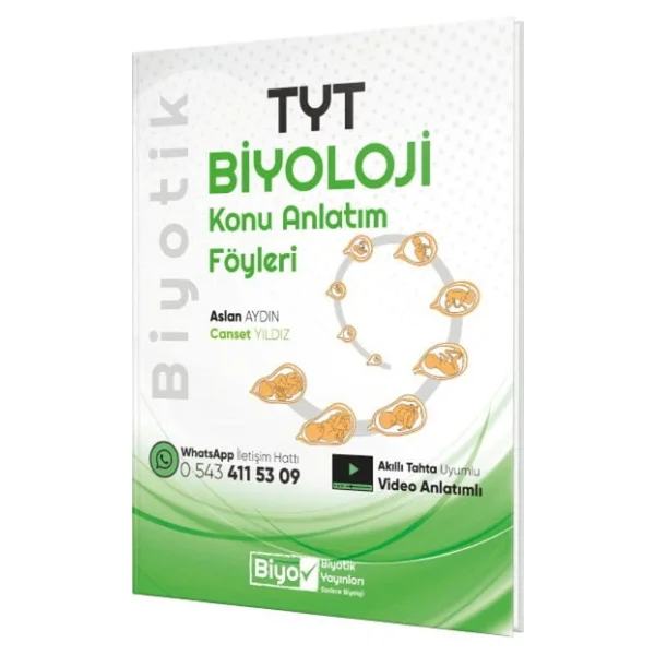 Biyotik Yayınları Tyt Biyoloji Konu Anlatım Föyleri - Görsel 4