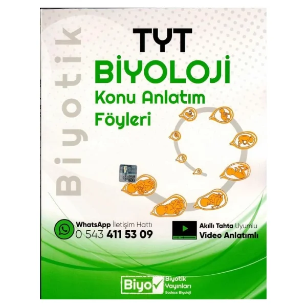 Biyotik Yayınları Tyt Biyoloji Konu Anlatım Föyleri - Görsel 3