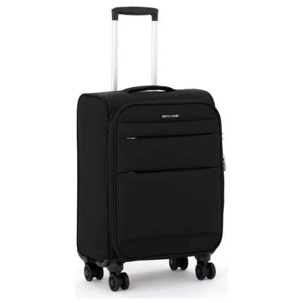 Pierre Cardin 04pc4200-03 Kumaş Siyah Kabin Boy Valiz - Görsel 6