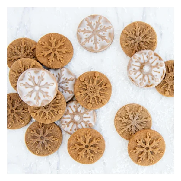 Nordicware 1273 Kar Taneleri Kurabiye Baskı Pulları - Görsel 4