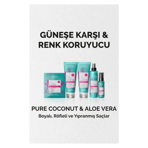 Urban Care Pure Coconut & Aloe Vera 250 Ml Saç Kremi - Görsel 6